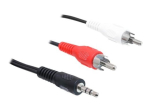 Delock 1.5m must audio kaabel