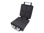 Camry Waffle maker CR 3025 1150 W Number of pastry 4 Belgium Black/Stainless steel