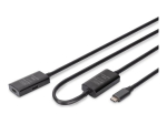 Digitus aktiivne USB 3.2 Gen1 pikenduskaabel DA-73109 USB-C kuni USB-C