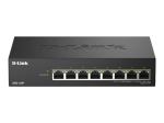 D-Link DMS 108P 8-portiline 2.5 Gigabit Ethernet PoE+ l&uuml;liti