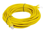 Langberg CAT 6 &Uuml;lakerge V&otilde;rgukaabel (UTP) 5m Plaadikaabel Kollaselt RAL 1028