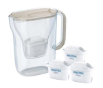 Brita Style Essential veefiltriga kann + 3 Maxtra Pro Pure Performance filtripatruuni (liivav&auml;rviline)
