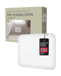 Mill Heater IB250 Steel 250 W Number of power levels 1 Suitable for rooms up to 2-5 m&sup2; White