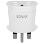 Savio AP-05 power adapter/inverter Indoor 2500 W White