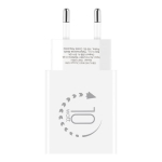 OBAL:ME seinak&uuml;lgne laadija USB-A 10W / valge