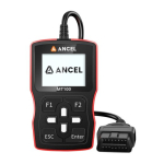 Ancel MT100 mootorratta diagnostiline skanner
