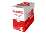 Q-LANTEC CAT 5e varjestamata paarditud paar (UTP) 305m masskaabel helesinine