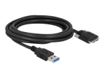 Delock USB kaabel 3m must