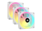 CORSAIR iCUE LINK QX120 RGB ventilaator 3-pack valge 120 mm