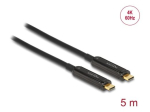 Delock USB Type-C Kaabel 5m Must
