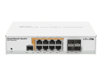 MikroTik Cloud Router Switch CRS112-8P-4S-IN Webiga haldatav t&ouml;&ouml;laua Gigabit Ethernet (vask) portide arv 8 SFP portide arv 4 12 kuud