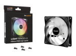 be quiet! Light Wings LX ventilaator 1-pack must 120 mm