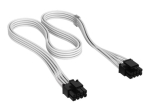 CORSAIR 8 pin EPS12V isane kuni 8 pin EPS12V isane toitekaabel valge