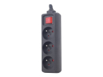 EnerGenie Pikendusjuhe, 3 FR pistikut, 10 A, C14 pistik EG-PSU3F-01