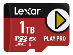 Lexar PLAY PRO 1TB microSDXC UHS-I m&auml;lukaart 900MB/s