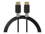 Nedis DisplayPort Kaabel, 2m, Must Hall