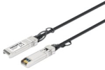 Intellinet Topelt-teljeline 3m 10GBase Kaabel Otsepaigaldamiseks Must