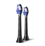 Philips Vahetatavad harjapead HX6052/88 Sonicare Sensitive Pead T&auml;iskasvanutele Must