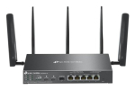 Juhtmeta ruuter TP-LINK ER706WP-4G Andm&auml;&auml;rkiirus 300 Mbit/s Ethernet WAN Jah DSL WAN Jah SIM kaardi pesa Jah WAN &uuml;hendust&uuml;&uuml;p RJ-45 Ethernet LAN Jah