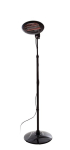 SUNRED Heater SMQ2000A, Elekra Quartz Standing Infrared 2000 W Black IP34