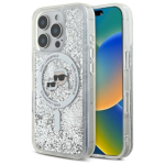 Karl Lagerfeld KLHMP16XLGKCSGH iPhone 16 Pro Max 6.9" k&otilde;va &uuml;mbris l&auml;bipaistev vedel gl&uuml;ter Karl&Choupe