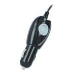 Setty 1A (12V / 24V) Auto laadija koos Micro USB kaabliga must