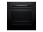 Bosch Oven HRG578BB7 71 L Electric Pyrolysis Knobs Steam function Height 59.5 cm Width 59.4 cm Black