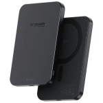 empower by PanzerGlass juhtmevaba powerbank 5000mAh 15Watt 1xUSB-C ruumiline must