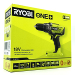 Ryobi One+ R18PD3-0 puur/kruvikeeraja 18V Aku ja laadija ei kuulu komplekti
