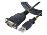 StarTech.com 3ft (1m) USB seeria kaabel, DB9 mees RS232 USB konverter, USB seeria adapter PLC/printeri/skanneri/v&otilde;rgul&uuml;litite jaoks, USB seeria