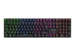 Sharkoon PureWriter RGB mehaaniline klaviatuur RGB juhtmega prantsuse