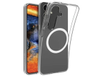 dbramante1928 Greenland Pro Qi2 kaitseklaas l&auml;bipaistev Samsung Galaxy S25 jaoks