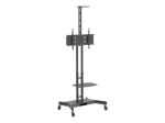 HAGOR HP Twin Stand Trolley ratastel LCD-ekraaniga/kaamera 32-55 tolli