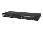 Aten 16-portne PS/2-USB VGA KVM l&uuml;liti daisy-chain porti ja USB perifeerse seadme toeega CS1716A