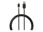 Nedis USB 2.0 Kaabel, 1m, Must
