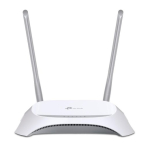 Juhtmevaba marsruuter TP-LINK TL-MR3420 Wi-Fi 4 (802.11n) Andmeedastuse kiirus 300 Mbit/s Ethernet WAN Jah WAN-i &uuml;henduse t&uuml;&uuml;p RJ-45 Ethernet LAN J...