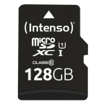 M&Auml;LU MICRO SDXC 128GB UHS-I/W/ADAPTER 3423491 INTENSO