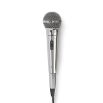 Nedis MPWD45GY mikrofon / 5m / h&otilde;bedane
