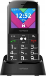 myPhone Halo C must 2.2 " TFT 32 MB Pealmine kaamera eraldusv&otilde;ime 0.3 MP 1900 mAh