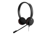 Jabra Evolve 20 UC stereojuhtmega k&otilde;rvaklapid mustad