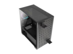 AZZA Elise torn Micro ATX must l&auml;bipaistev