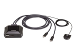 ATEN US3312 KVM/Heli/USB l&uuml;liti lauaarvutile