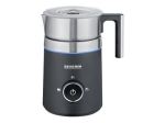 SEVERIN 0.5liitrine piimavaht 500W Harjatud roostevaba teras/must