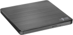 H.L Data Storage Ultra Slim Portable DVD-Writer GP60NB60 Interface USB 2.0 DVD&plusmn;R/RW CD lugemiskiirus 24 x CD kirjutamiskiirus 24 x Must T&ouml;&ouml;laua/Not...