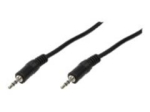 LogiLink audio kaabel must 20cm