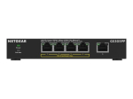 NETGEAR GS305PP mittehaldustatud Gigabit Ethernet (10/100/1000) Power over Ethernet (PoE) Must