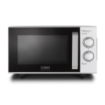 Caso Ceramic Microwave Oven with Grill MG 25 Ecostyle Free standing 900 W 25 L Grill Silver