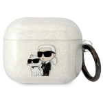 Karl Lagerfeld KLA3HNKCTGT Airpods 3 kate l&auml;bipaistev Glitter Karl&Choupette