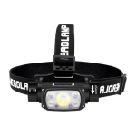 Superfire HE11 pealampe taskulamp, 640 lm, 20W, 6 režiimi, 100m