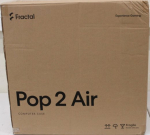 SALE OUT. Fractal Design Pop 2 Air, Black Solid Fractal Design Case Pop 2 Air ATX Black Solid DAMAGED PACKAGING, SCRATCHED SIDE